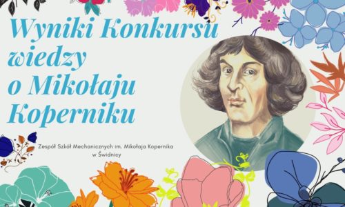 Wyniki konkursu o patronie szkoły Mikołaju Koperniku