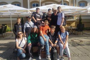 Uczniowie z Mechanika na wymianie uczniowskiej  w Bad Kissingen